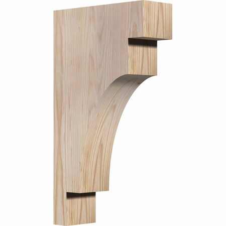 Mediterranean Smooth Corbel, Douglas Fir, 3 1/2W X 10D X 18H